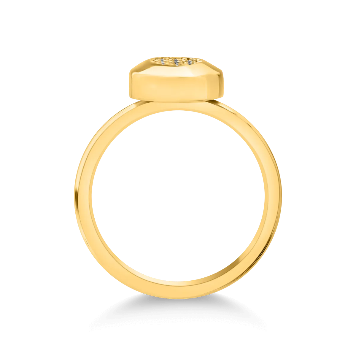 14 k sárga aranygyűrű