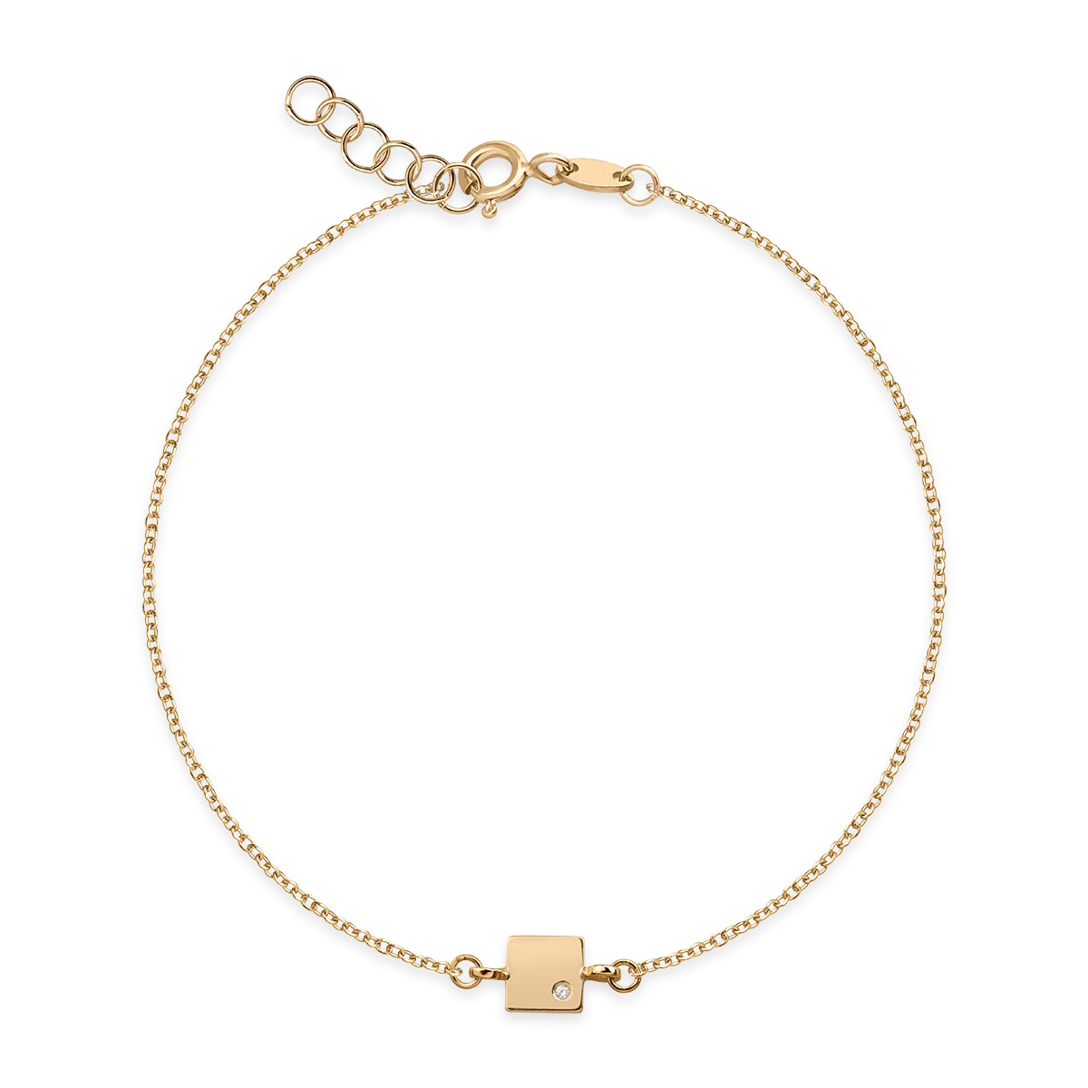 Bratara din aur galben de 14K-50567