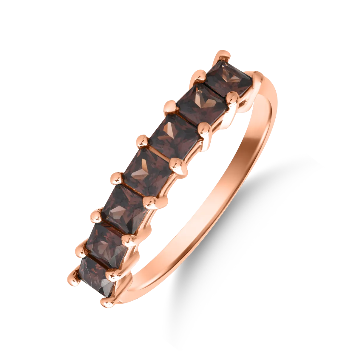 14K rose gold ring