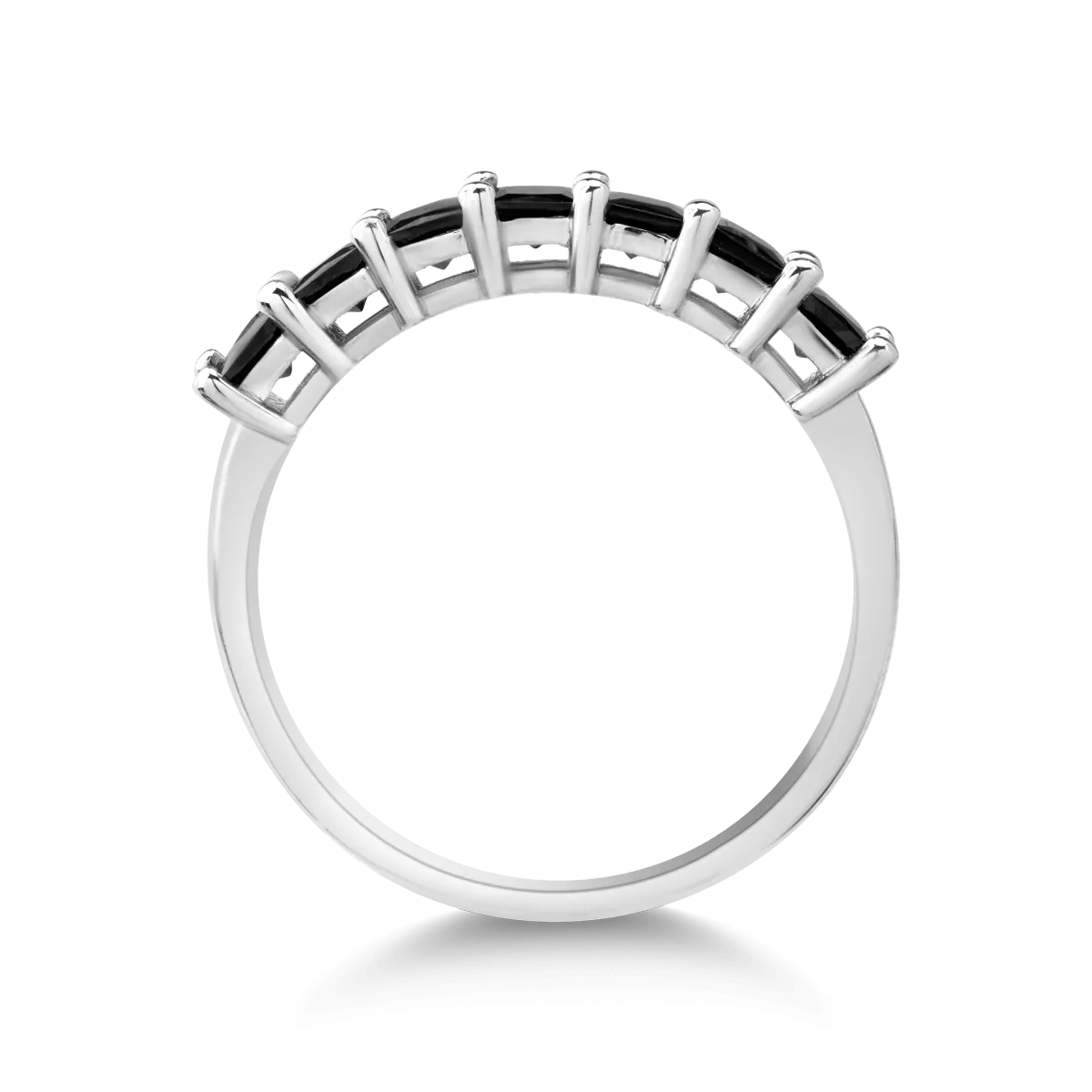 14k white gold ring