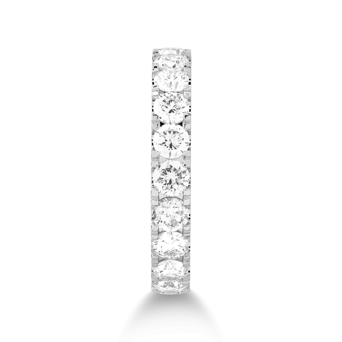 Gyűrű 18K-os fehér aranyból 1.02ct gyémánttal