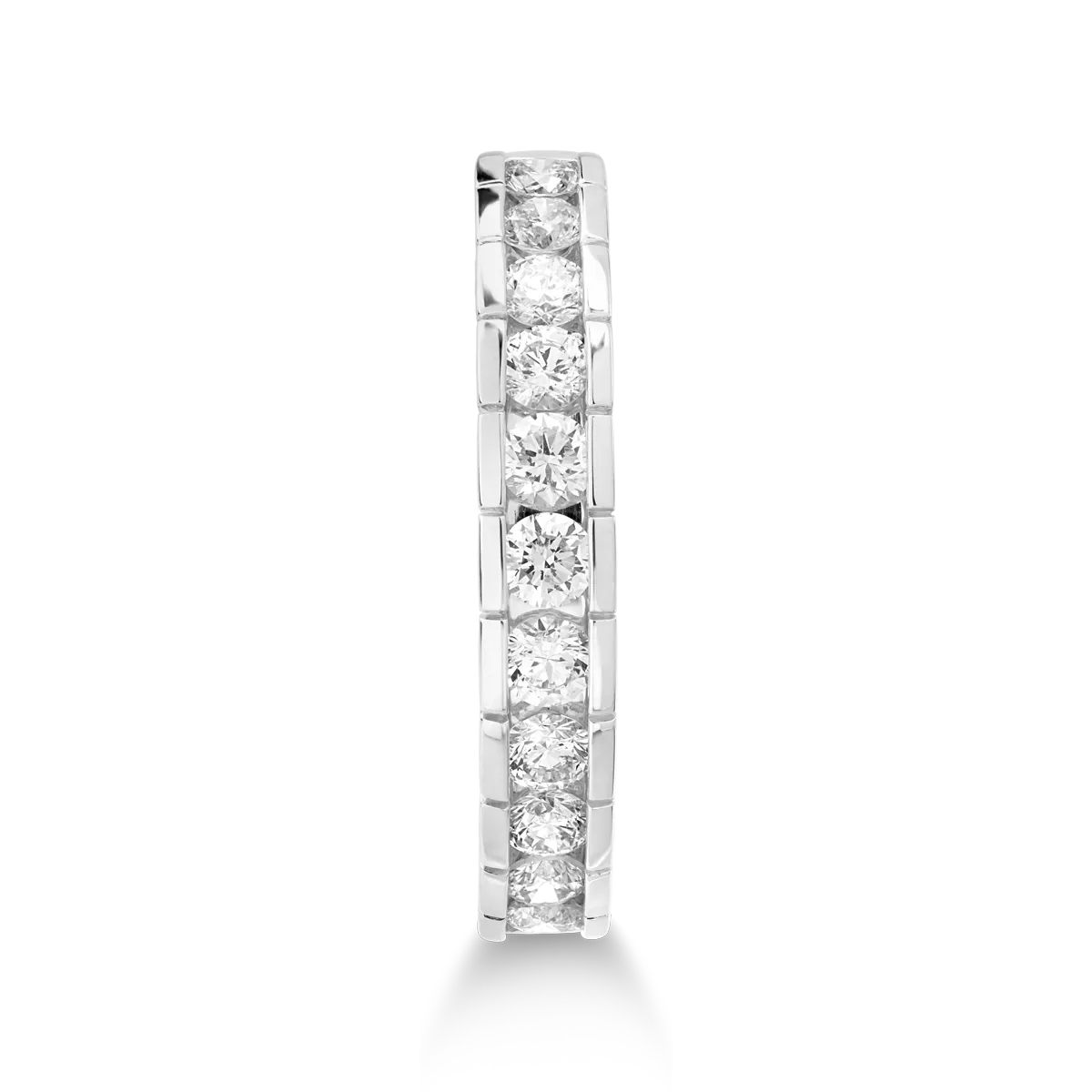 18K white gold ring with 0.5ct diamond