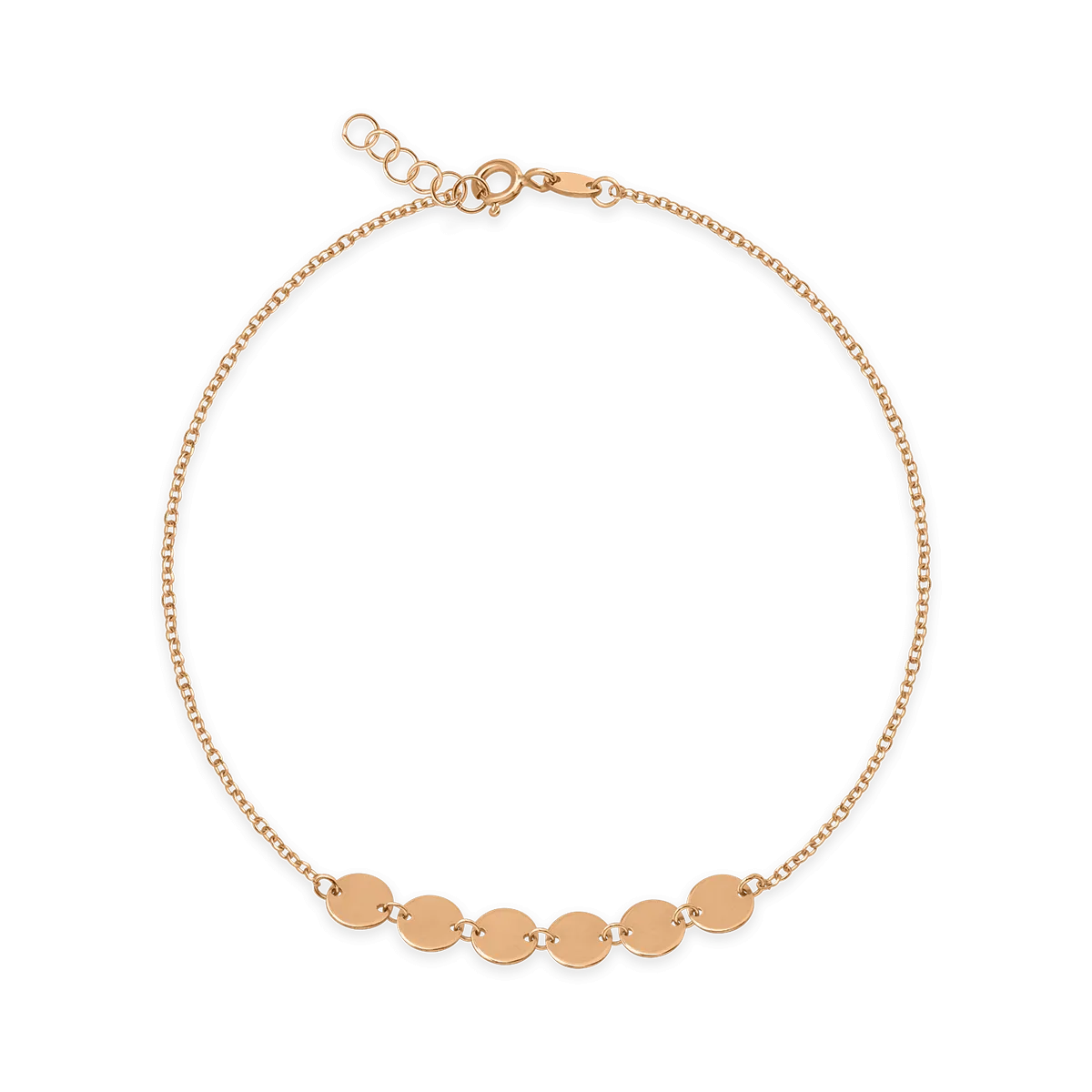 14K rose gold bracelet