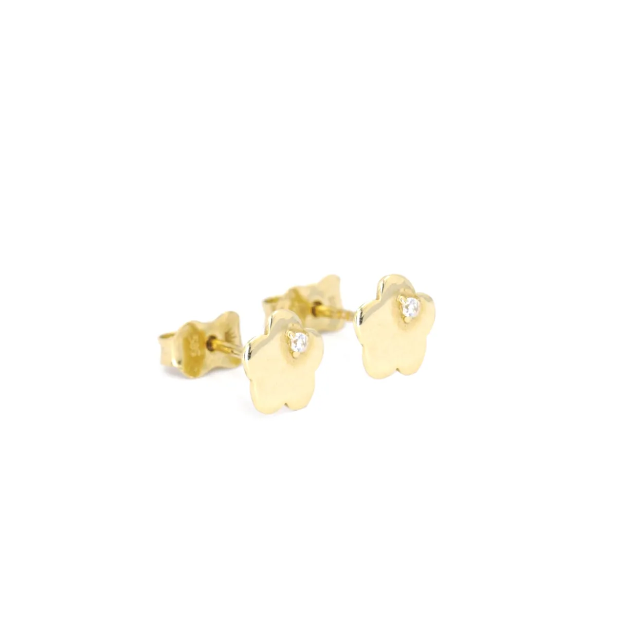14K yellow gold earrings