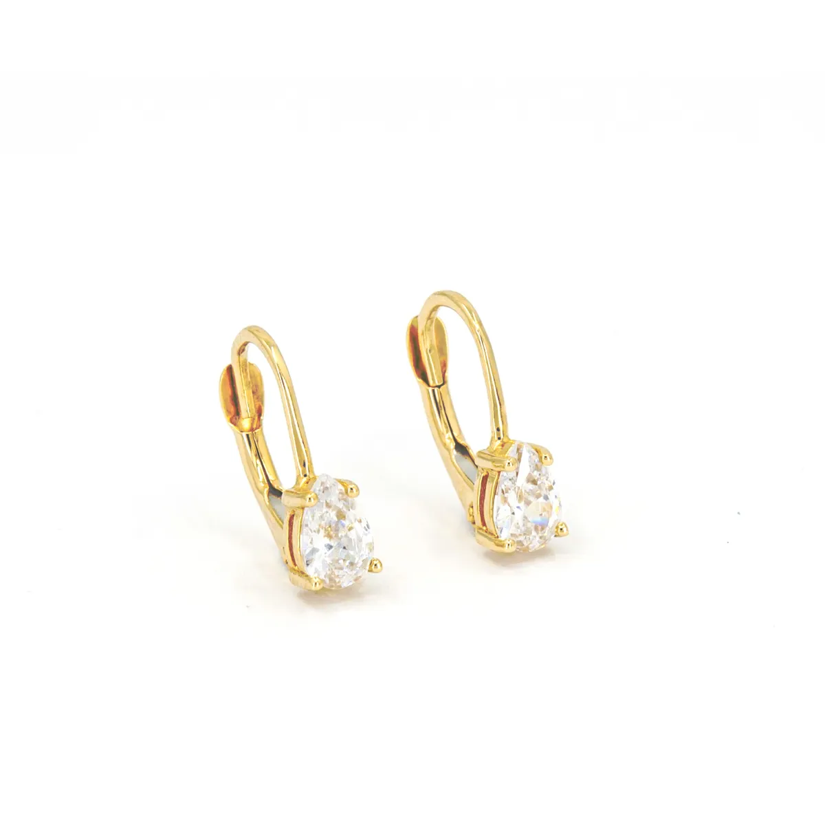 14K yellow gold earrings