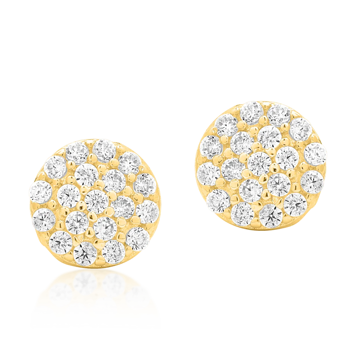 14K yellow gold earrings