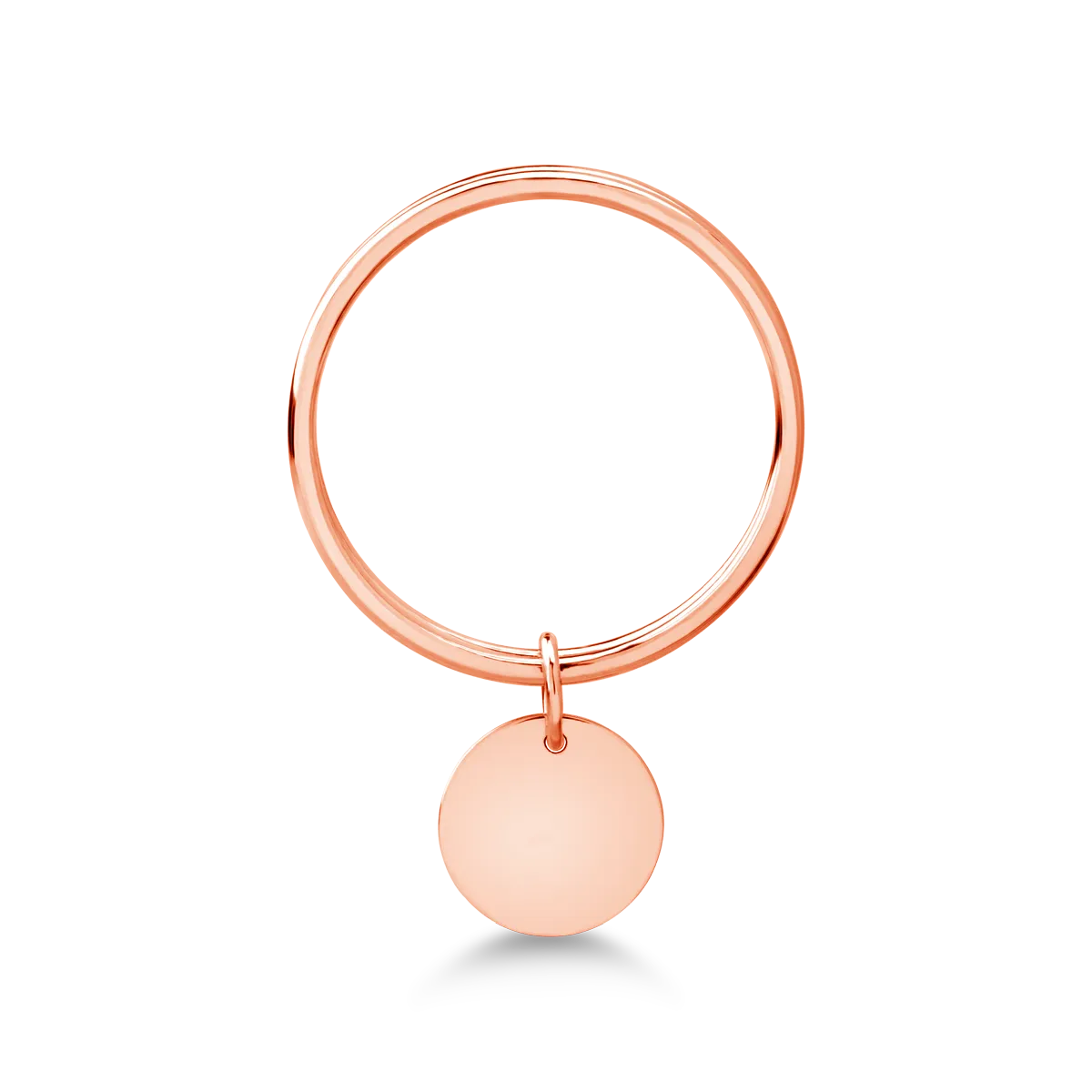 14K rose gold ring