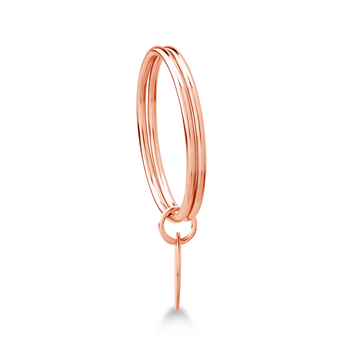 14K rose gold ring