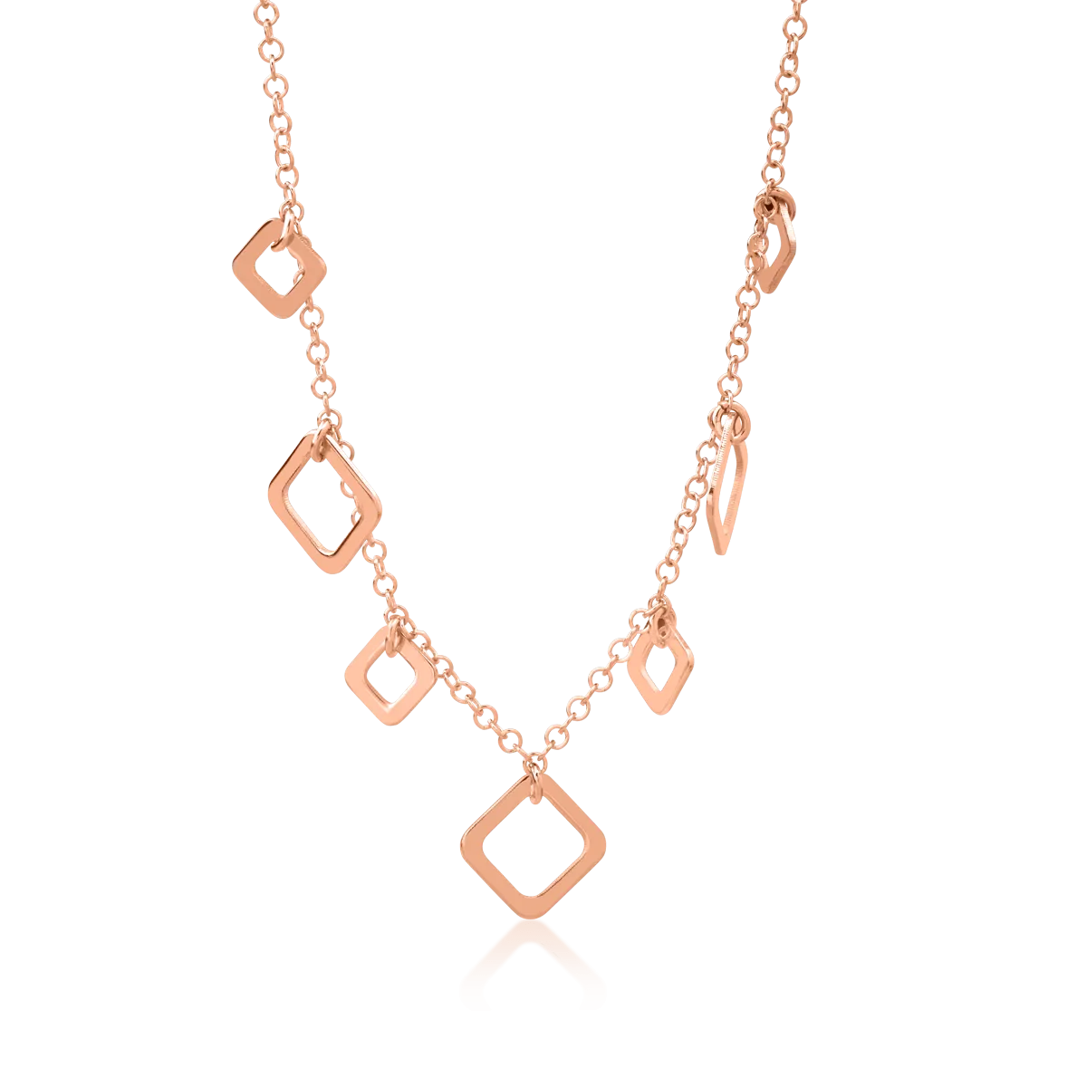 14K rose gold necklace