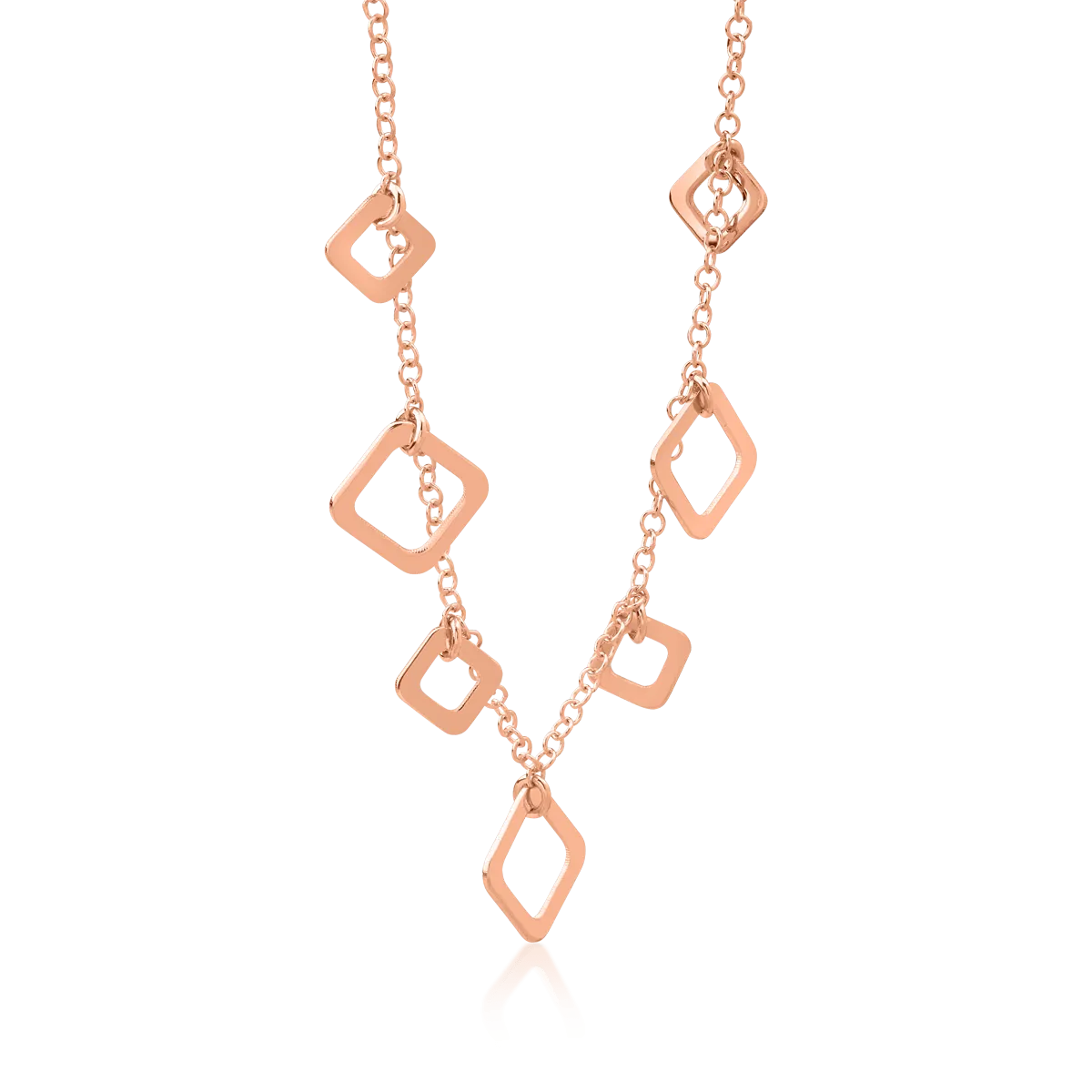 14K rose gold necklace