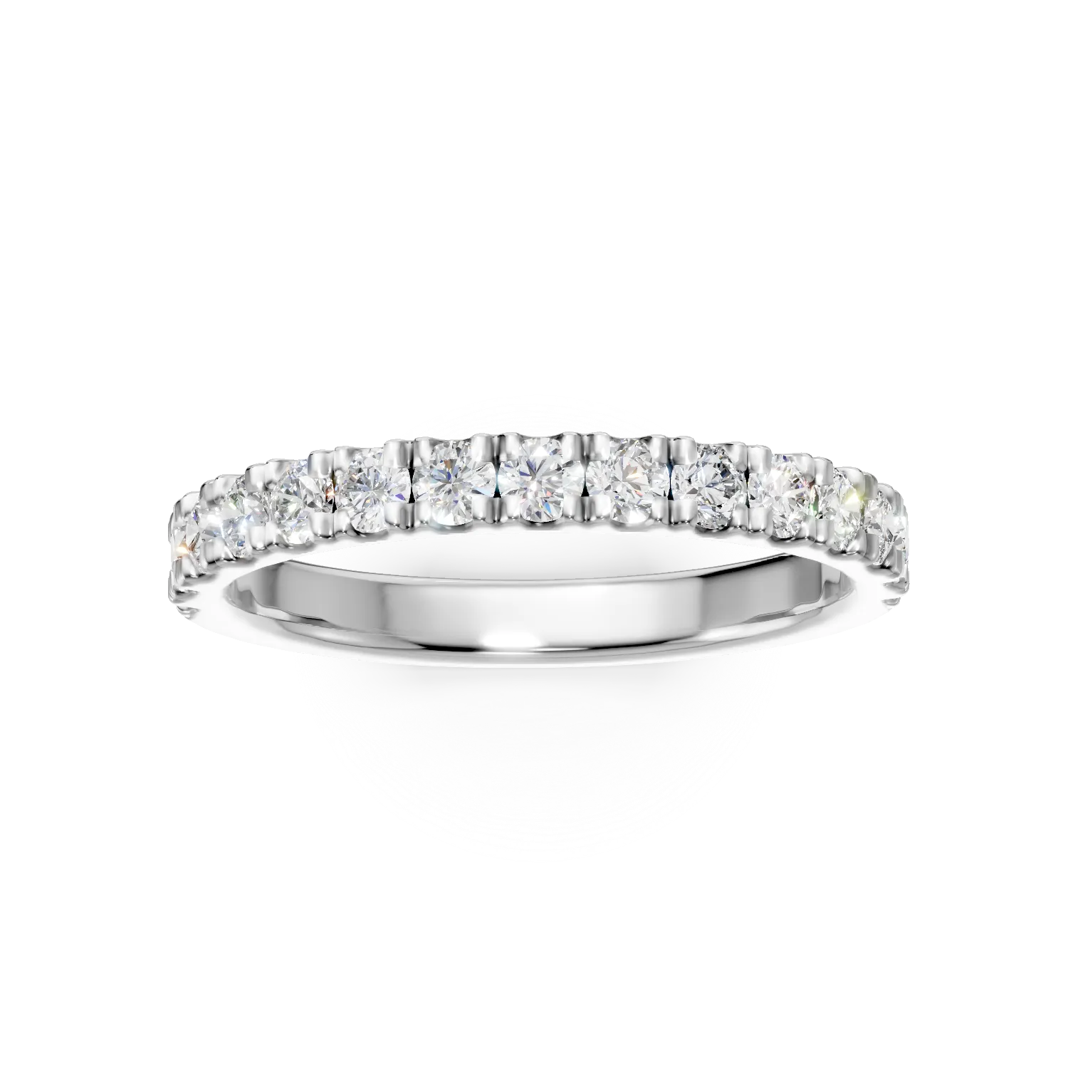 Inel din aur alb cu diamante de 0.51ct