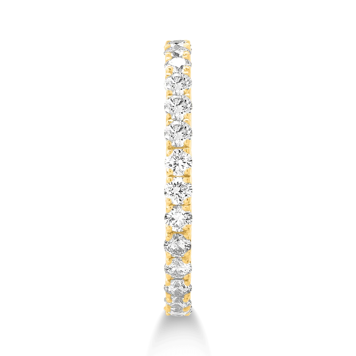 Пръстен от 18K жълто злато с диаманти от 1ct