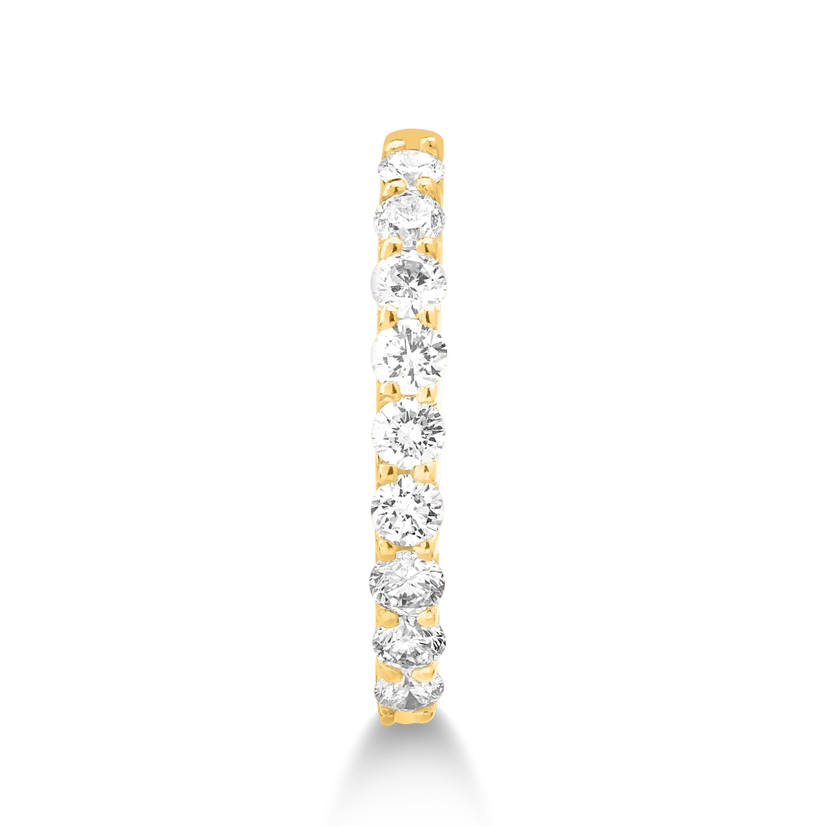 18K yellow gold ring with 0.5ct diamonds