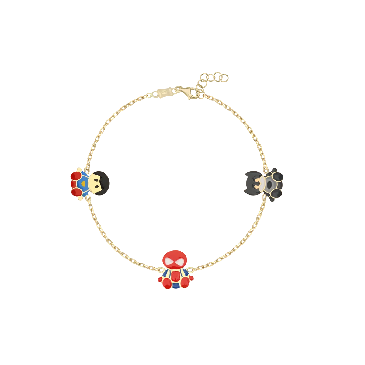 Yellow gold children's bracelet