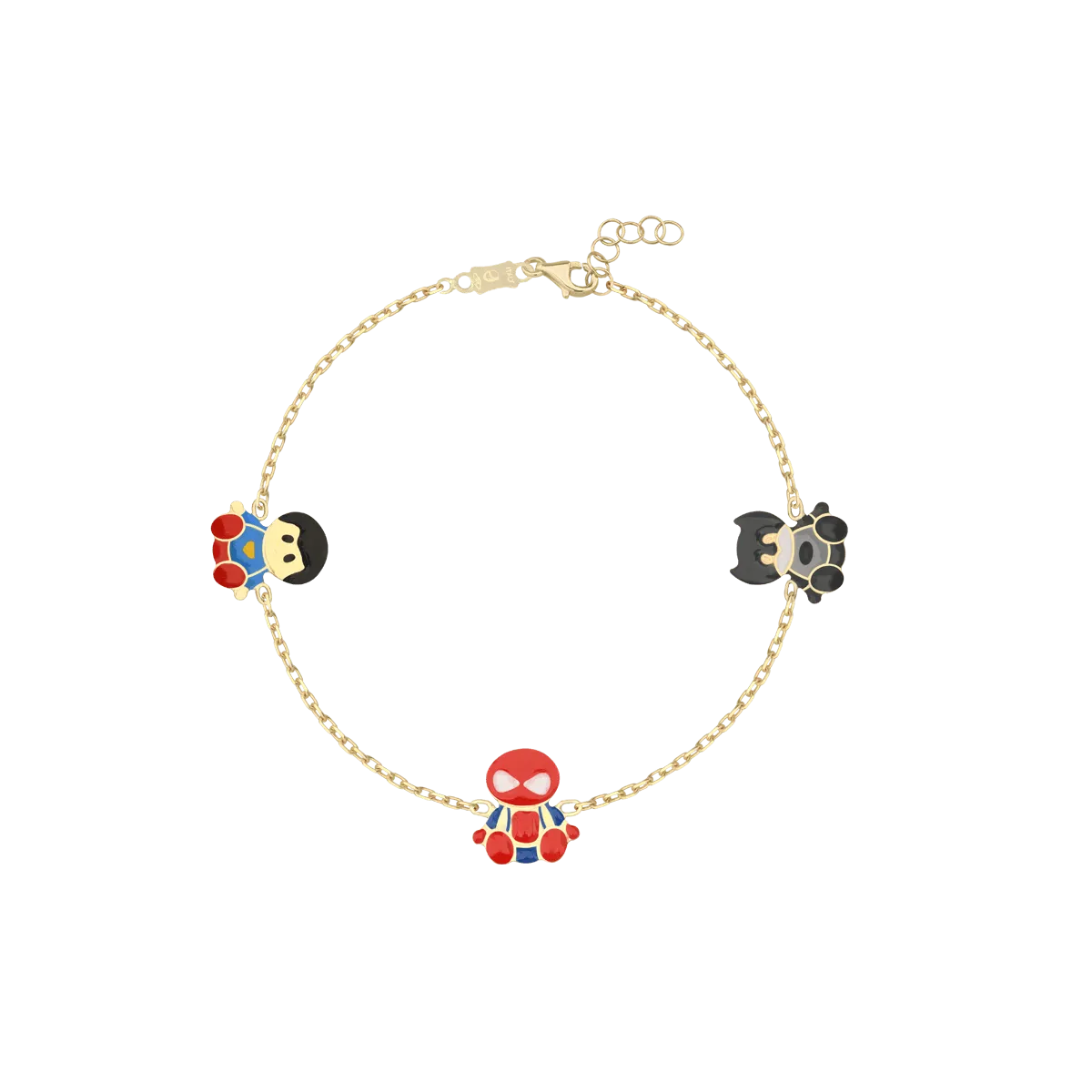 Yellow gold children's bracelet