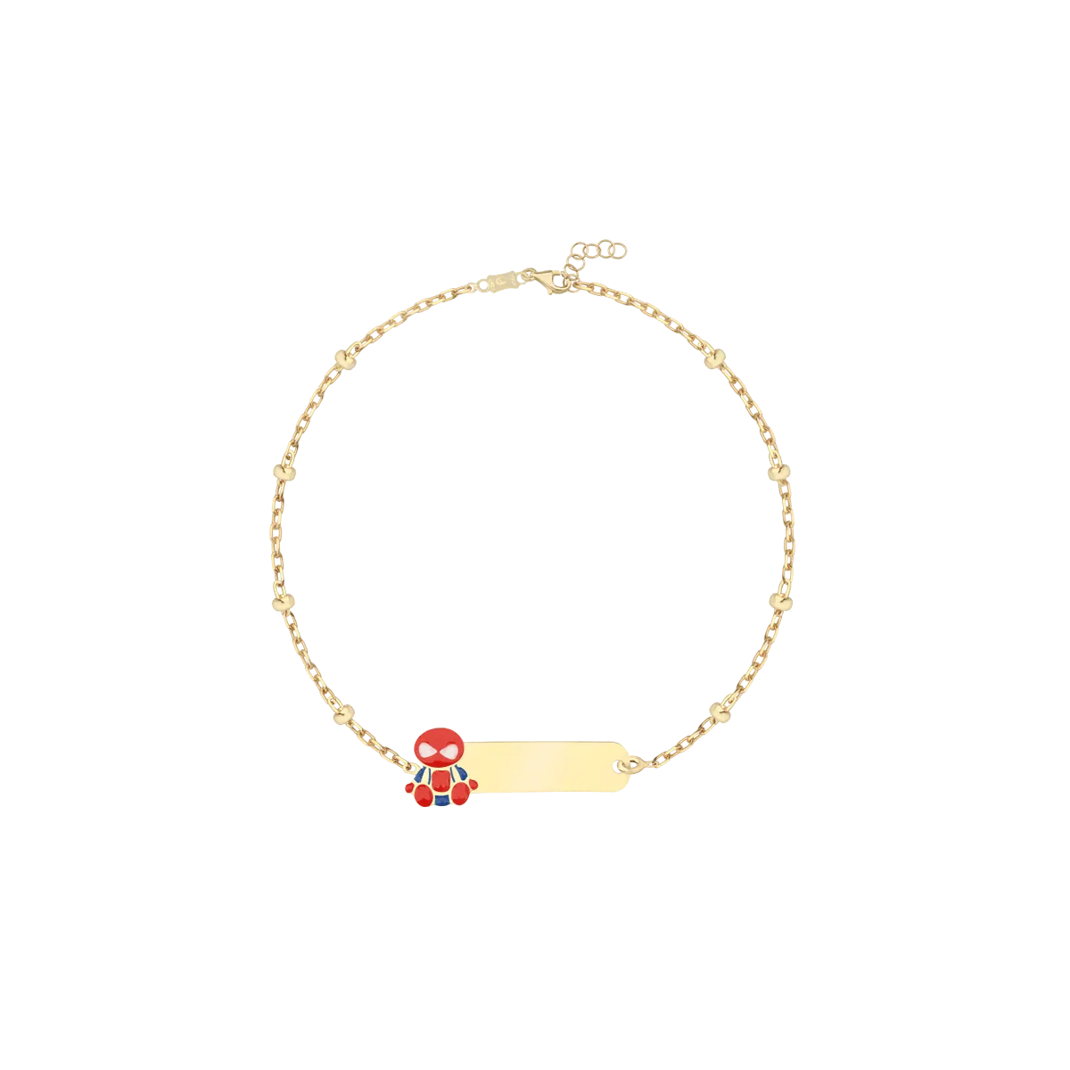 14K yellow gold children's bracelet