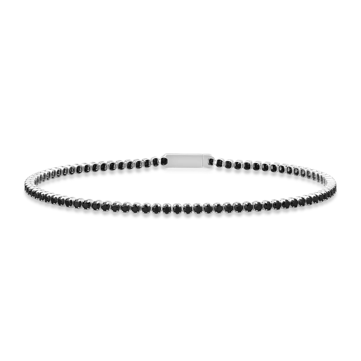 14K white gold bracelet