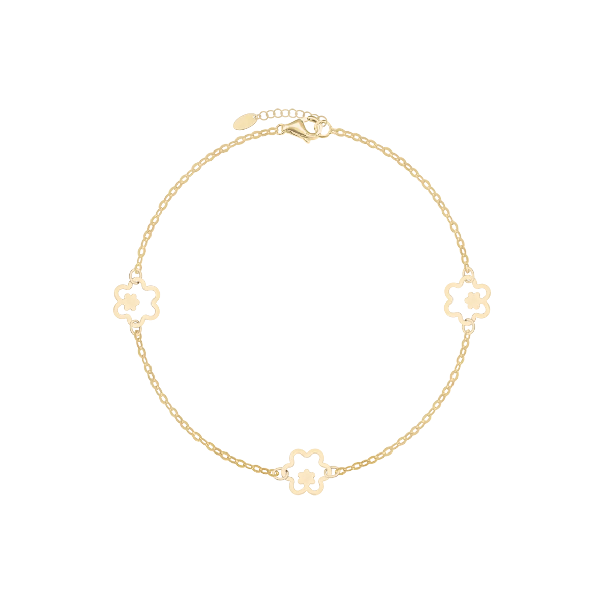 14K yellow gold bracelet