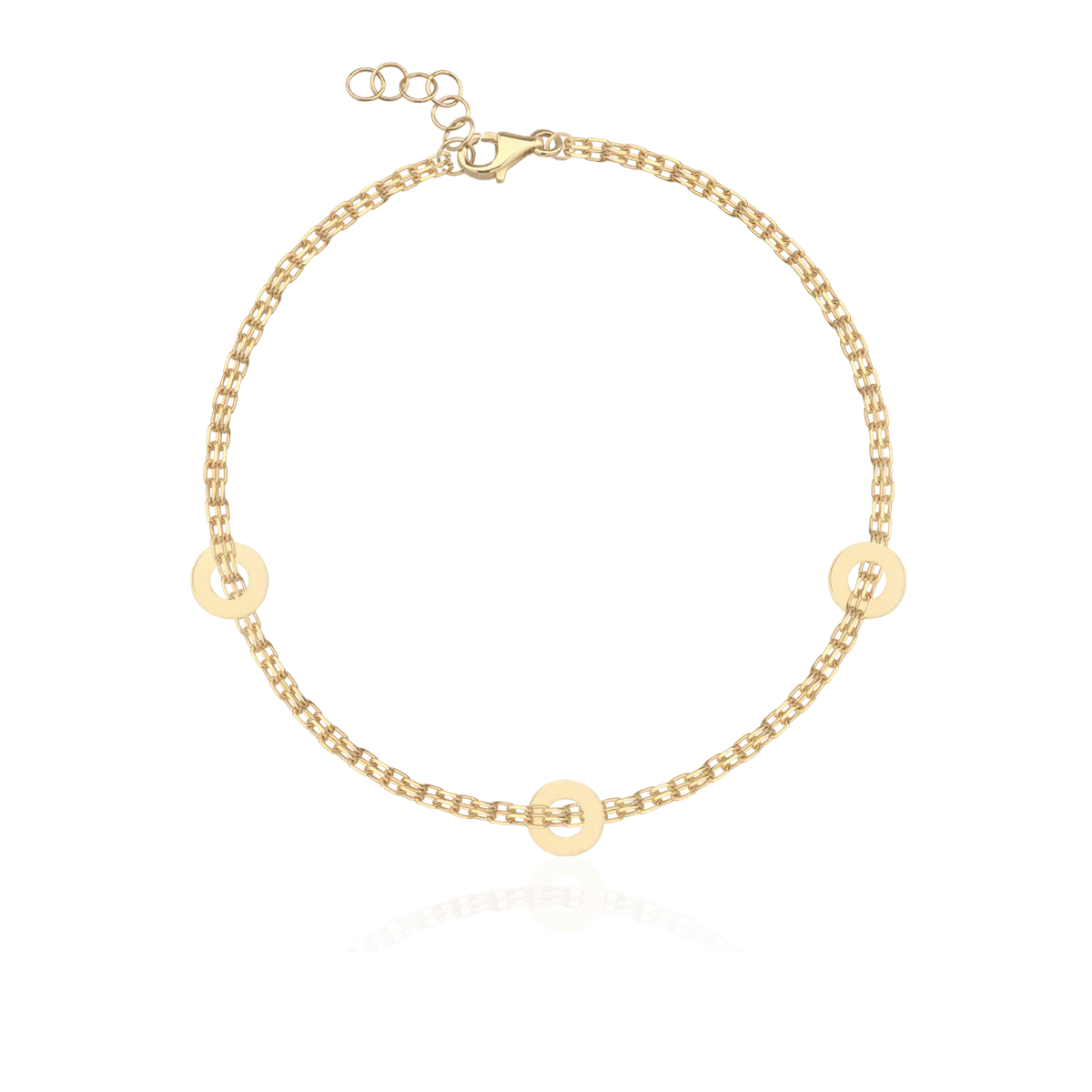 14K yellow gold bracelet