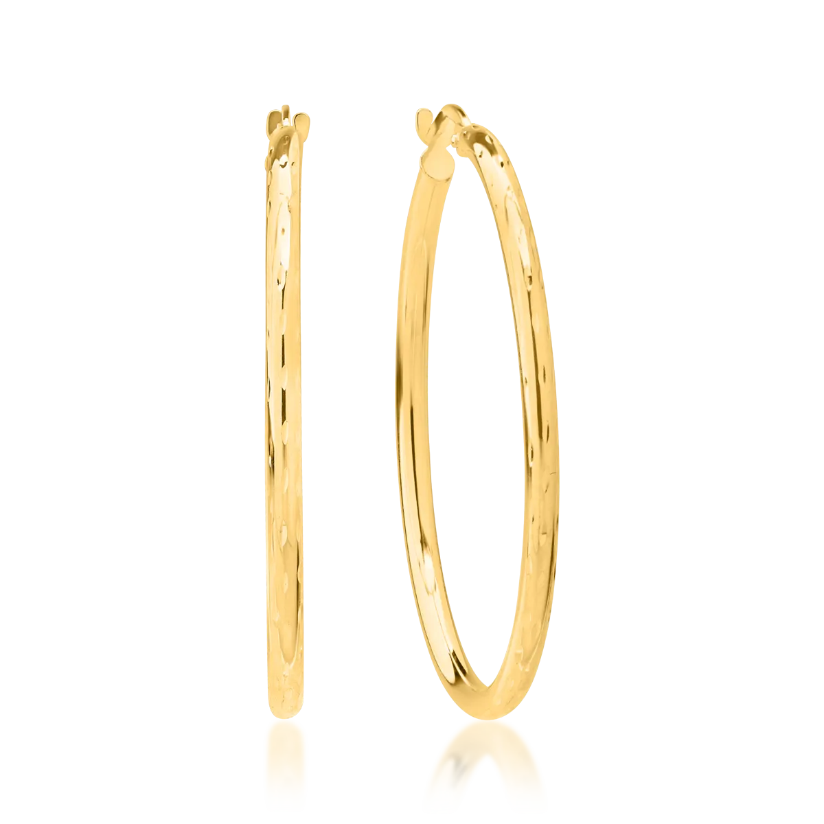 14K yellow gold earrings