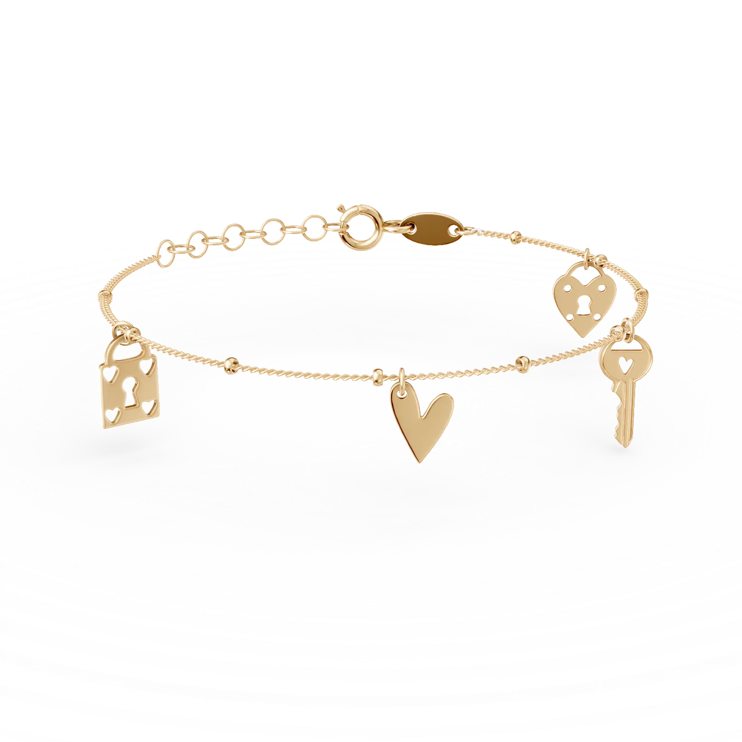 14K yellow gold bracelet