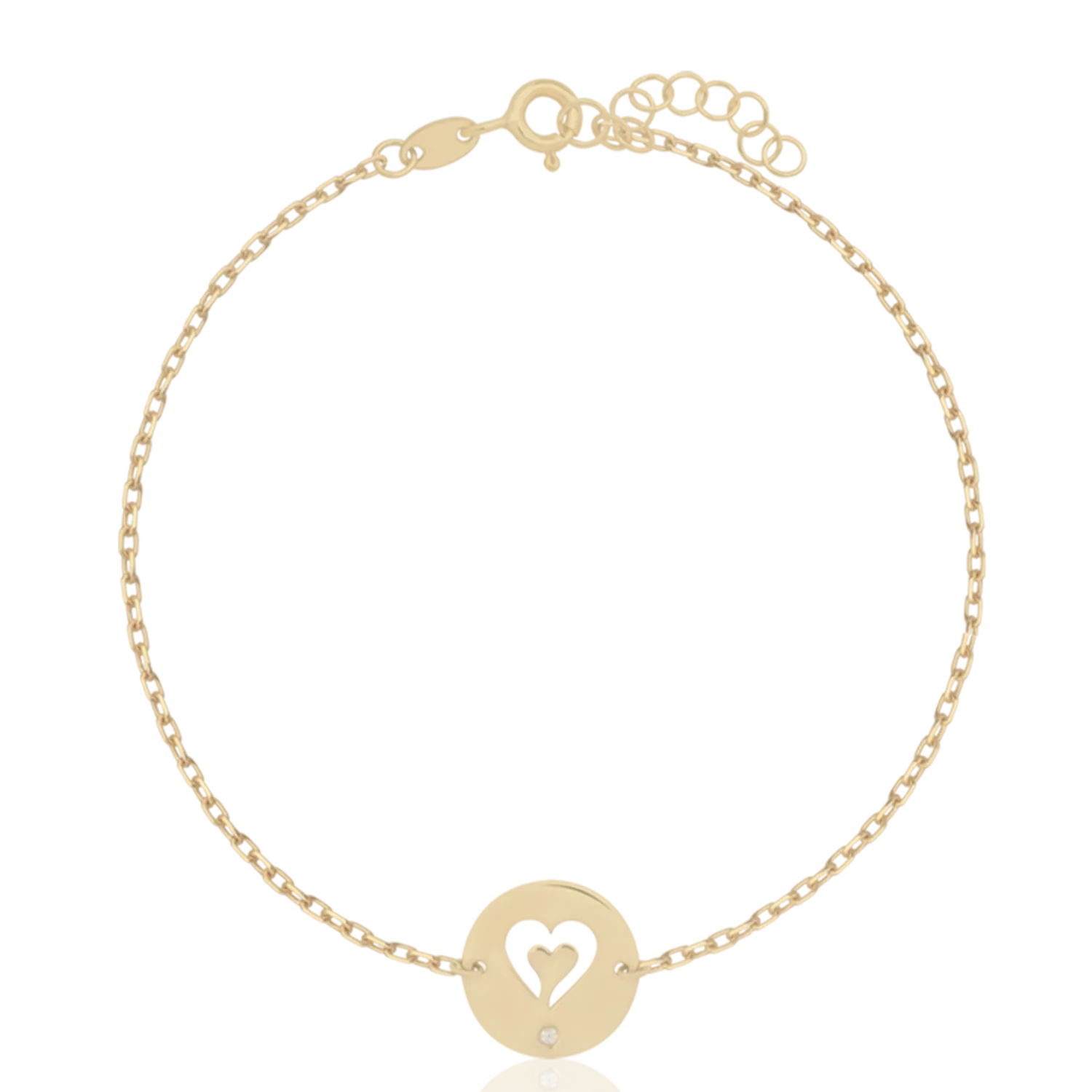 14K yellow gold bracelet