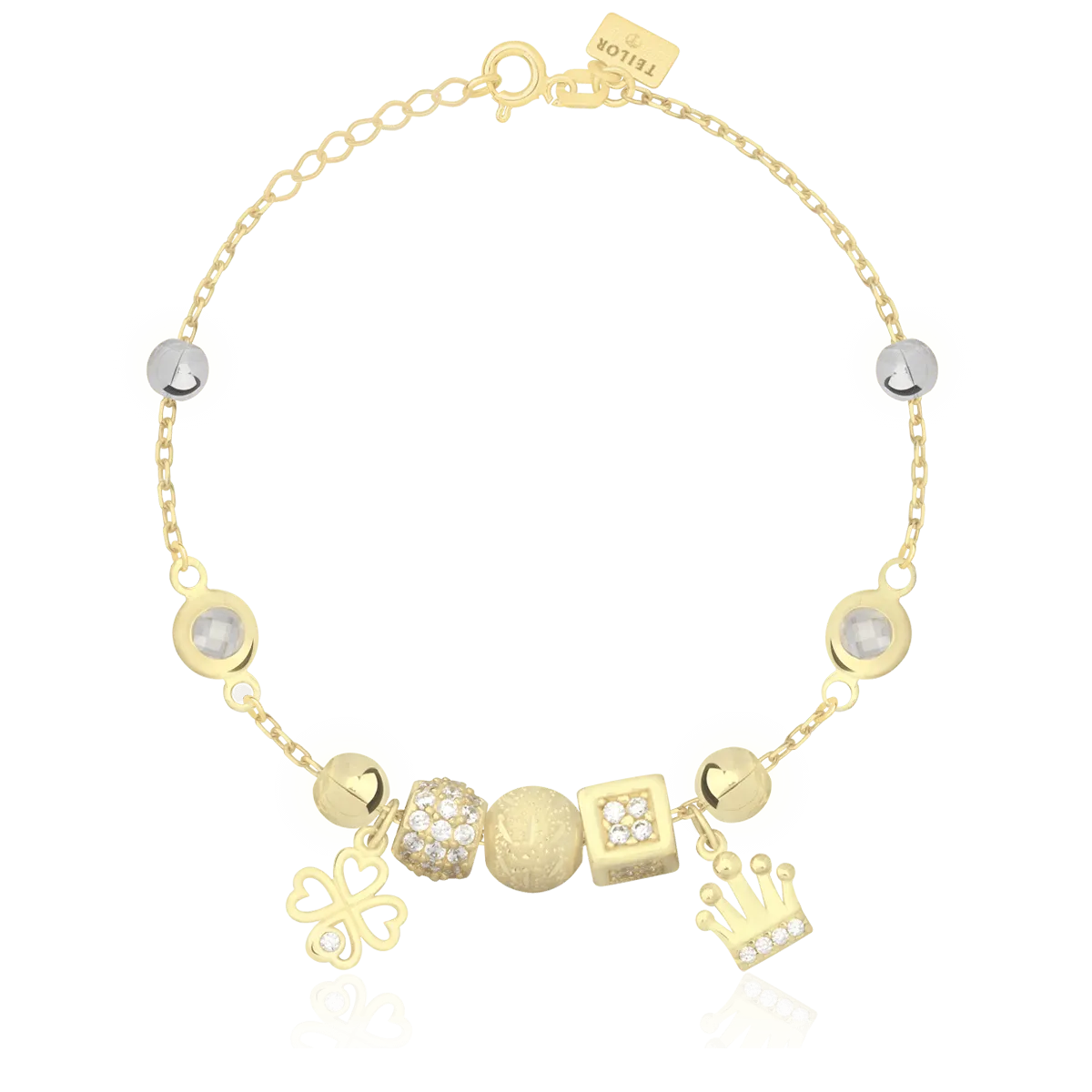 Bratara din aur galben