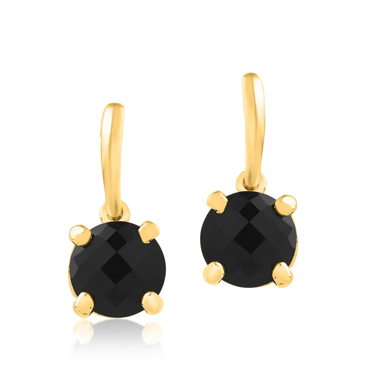 14K yellow gold earrings