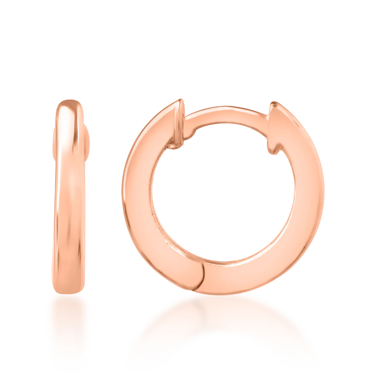 14K rose gold children's earrings