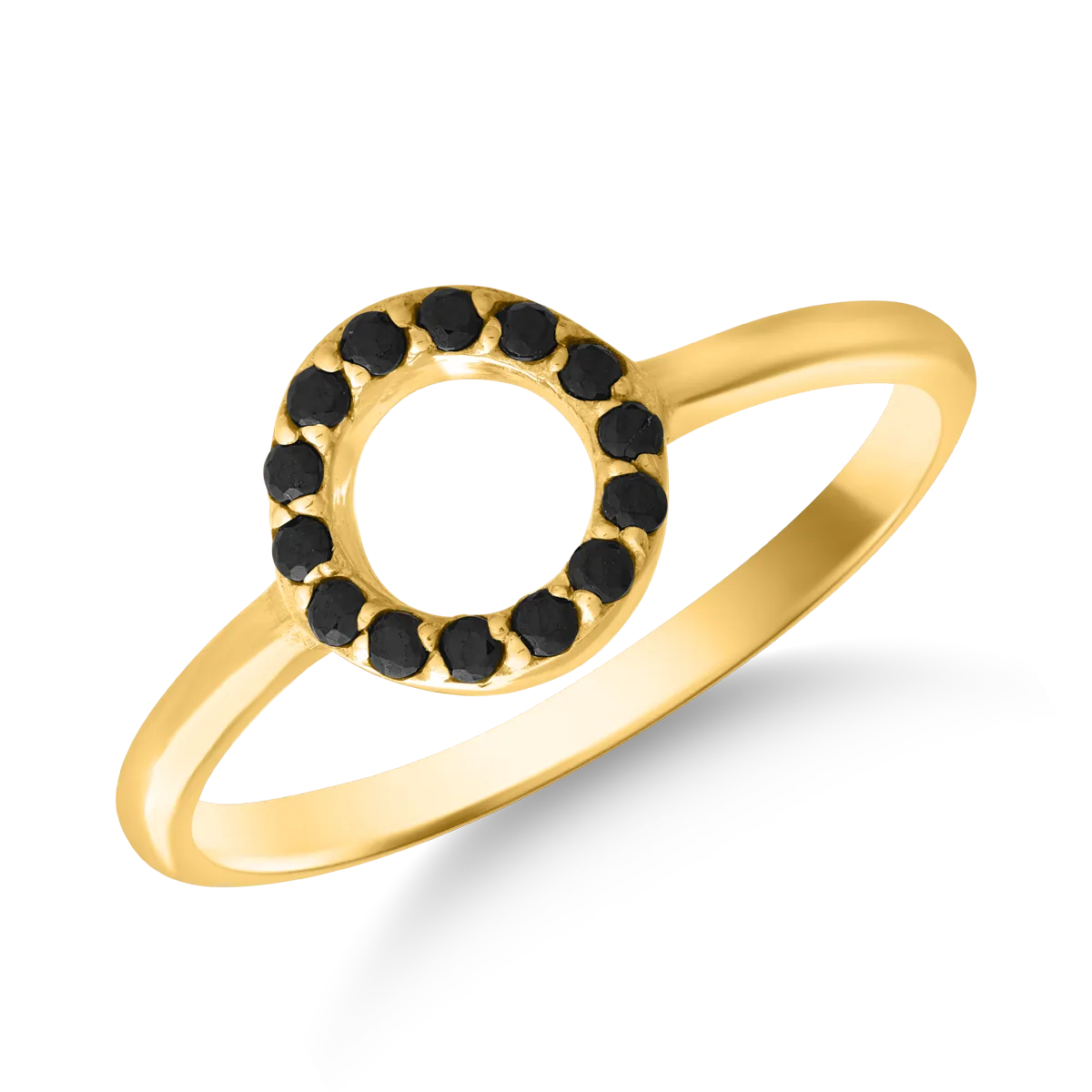 14K yellow gold ring