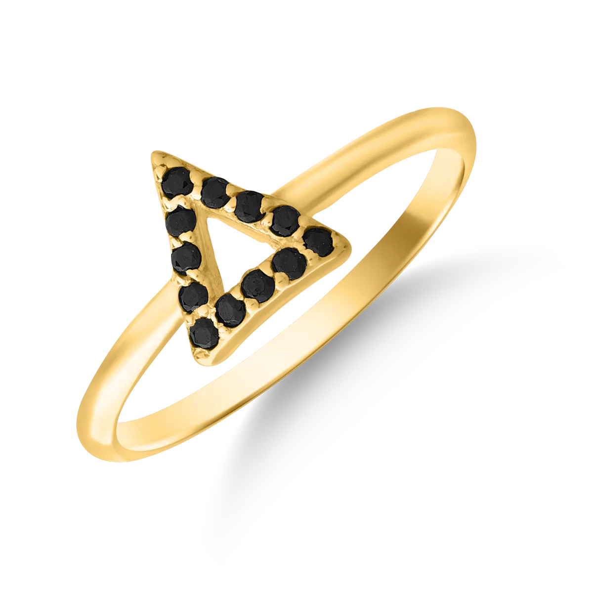 14K yellow gold ring