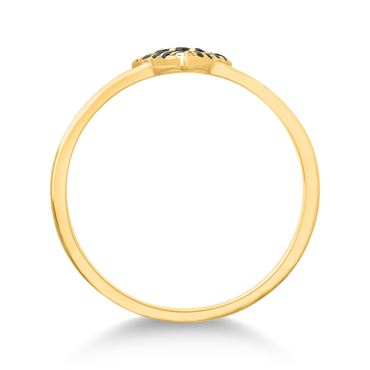 14K yellow gold ring