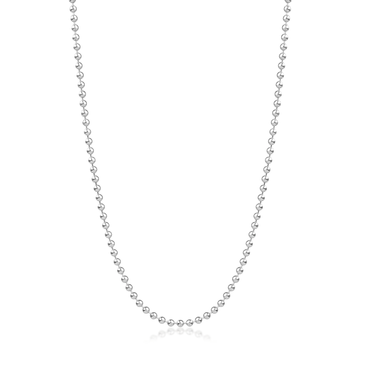 Łańcuszek z 14K białego złota-113677