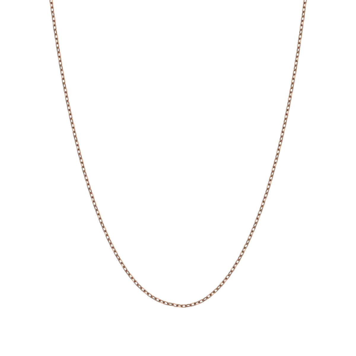 14K rose gold chain