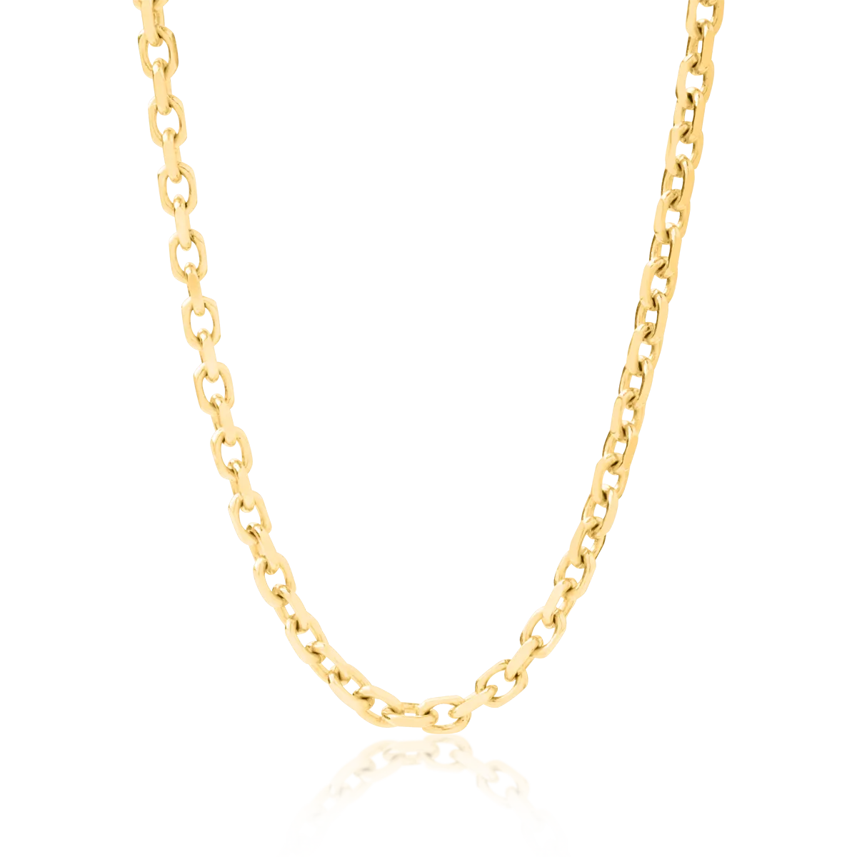 Lant pentru barbati din aur galben de 14K