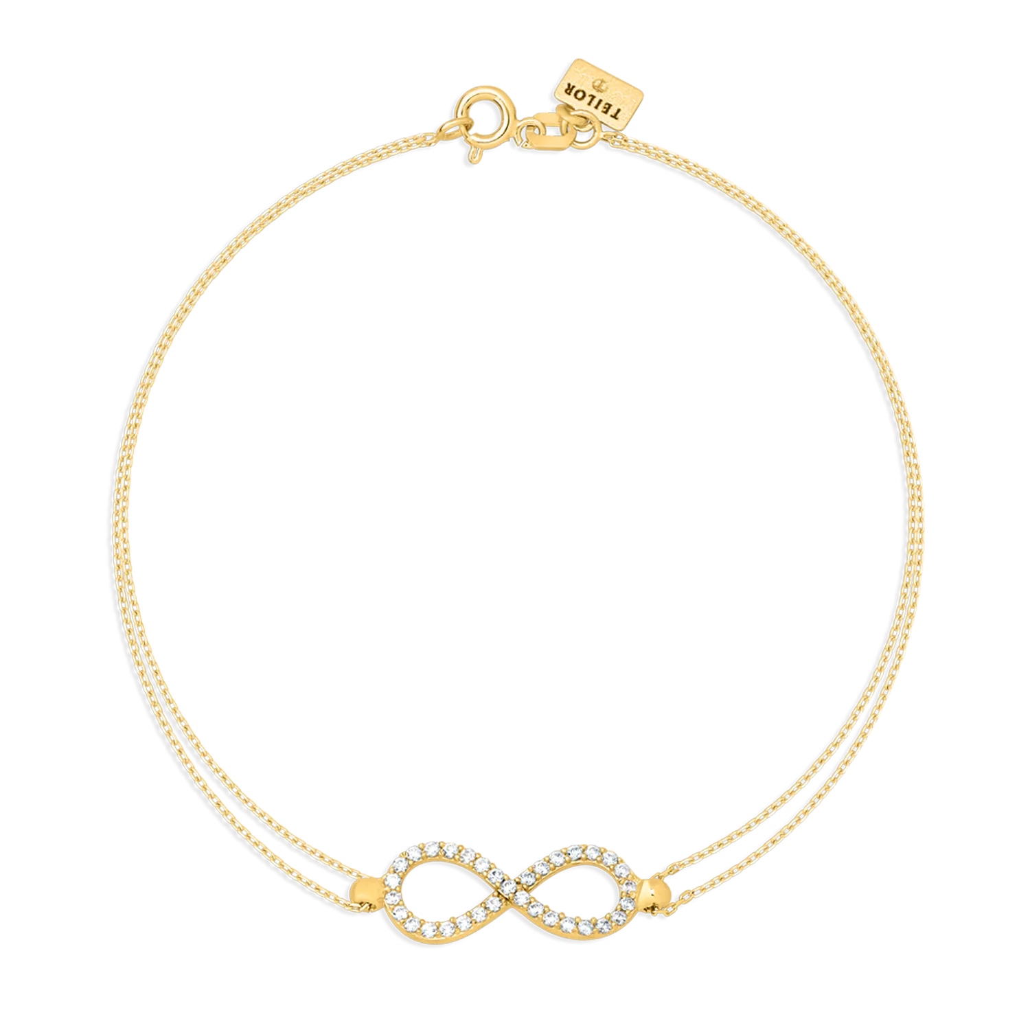 Bratara din aur galben de 14K