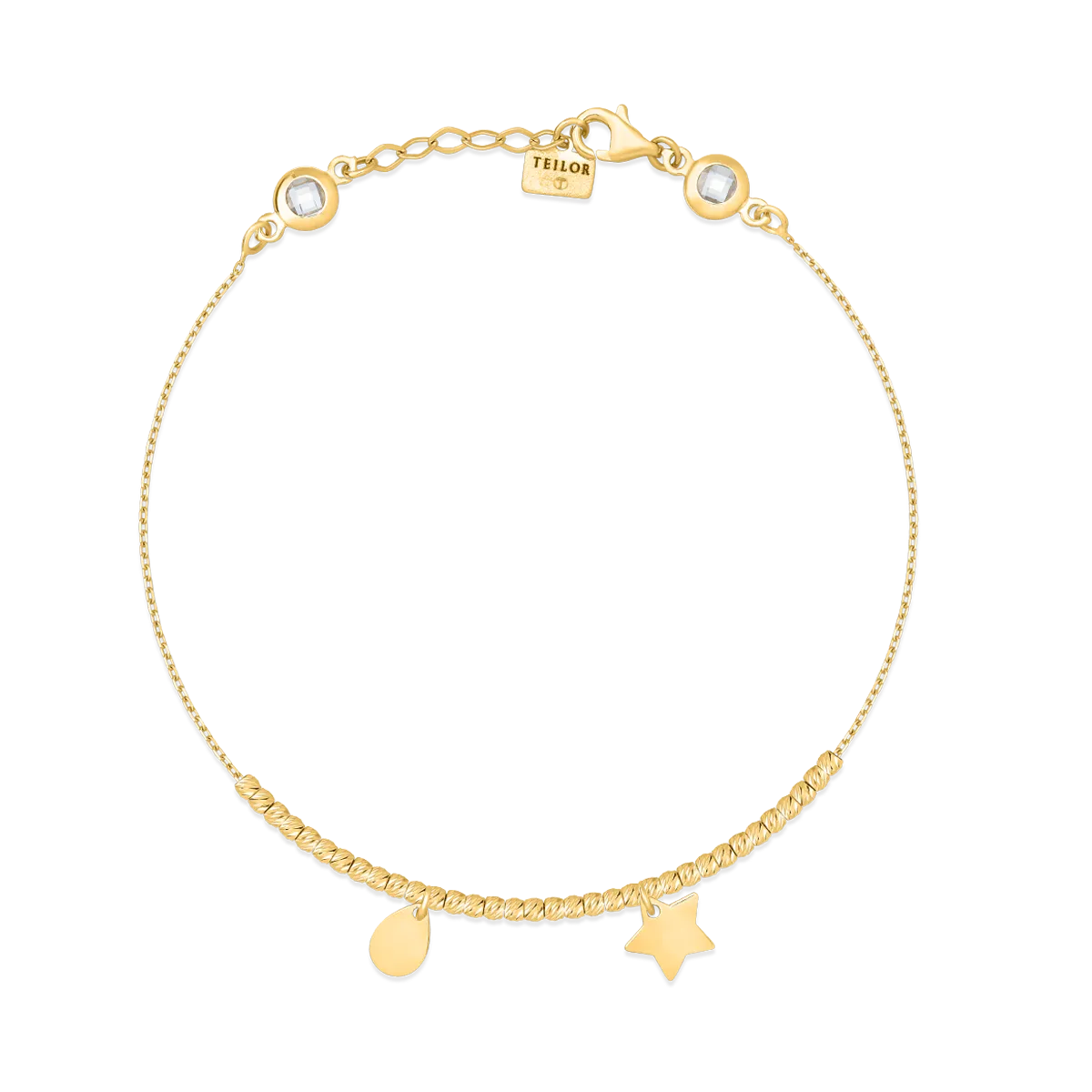 14K yellow gold bracelet