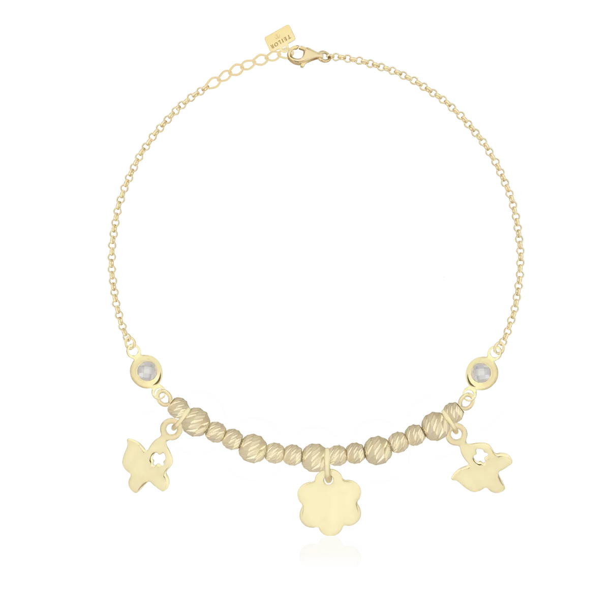 Bratara din aur galben