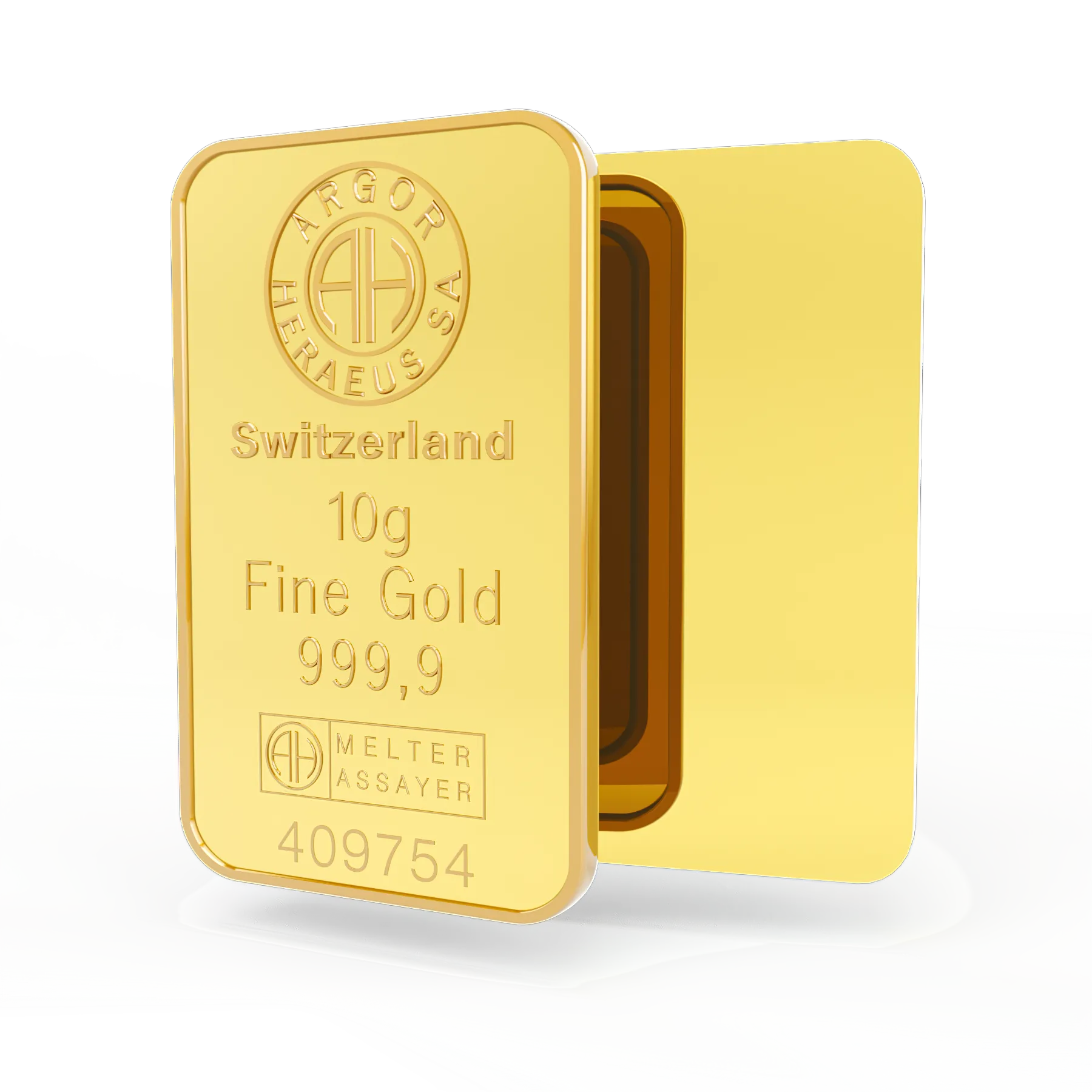 Lingou 10g, Elvetia, Fine Gold 999,9