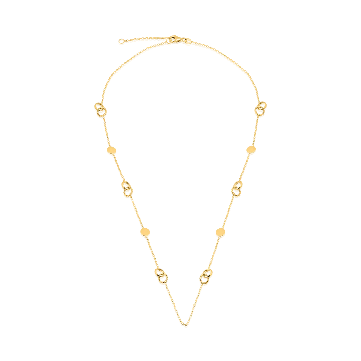 14K yellow gold necklace