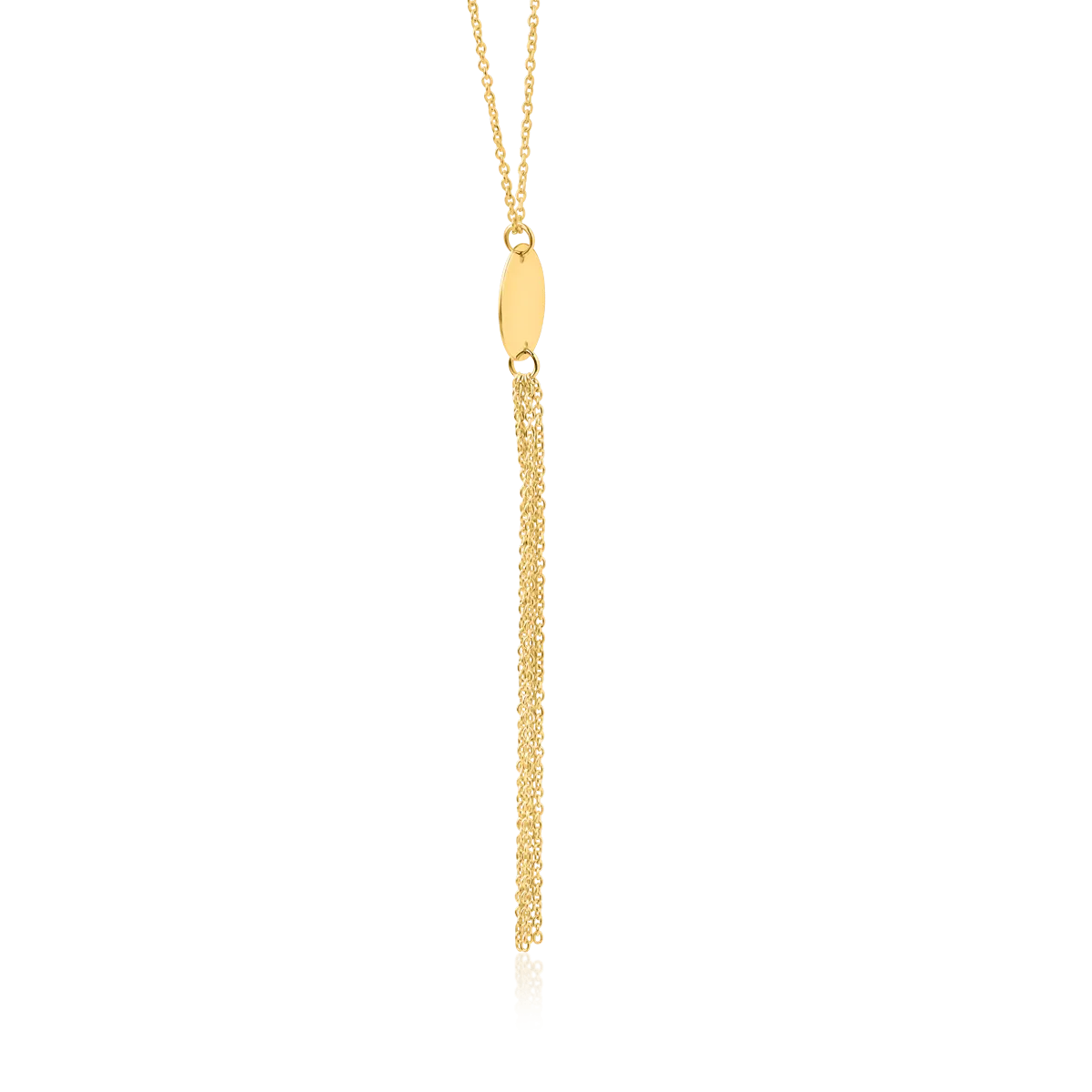 14K yellow gold pendant chain