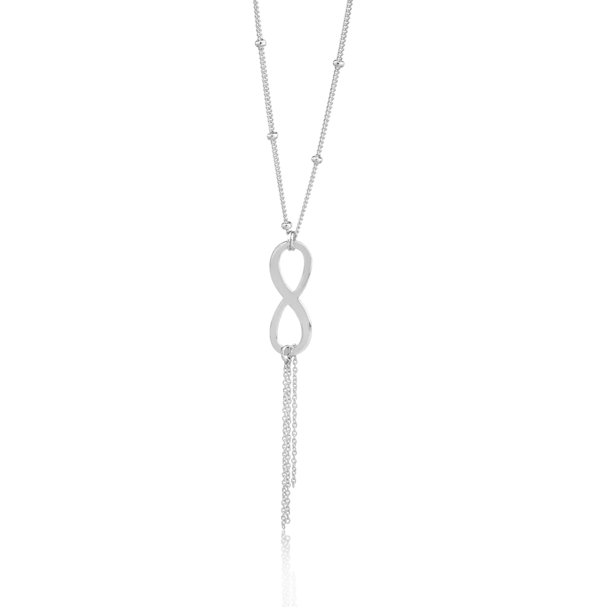 14K white gold pendant chain