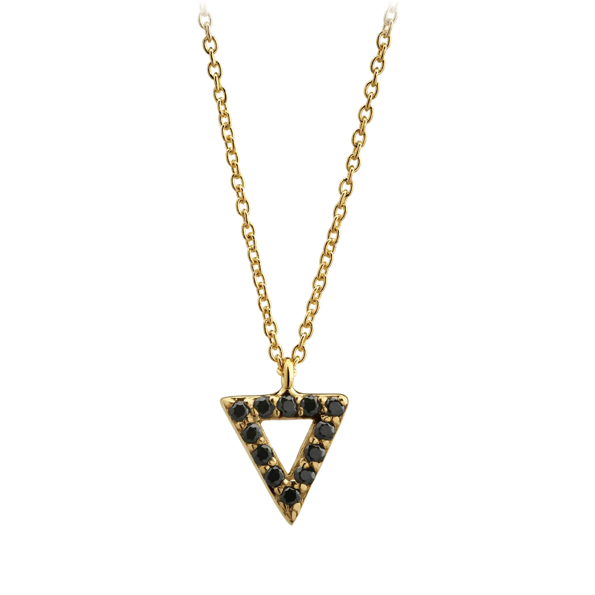 14K yellow gold pendant chain