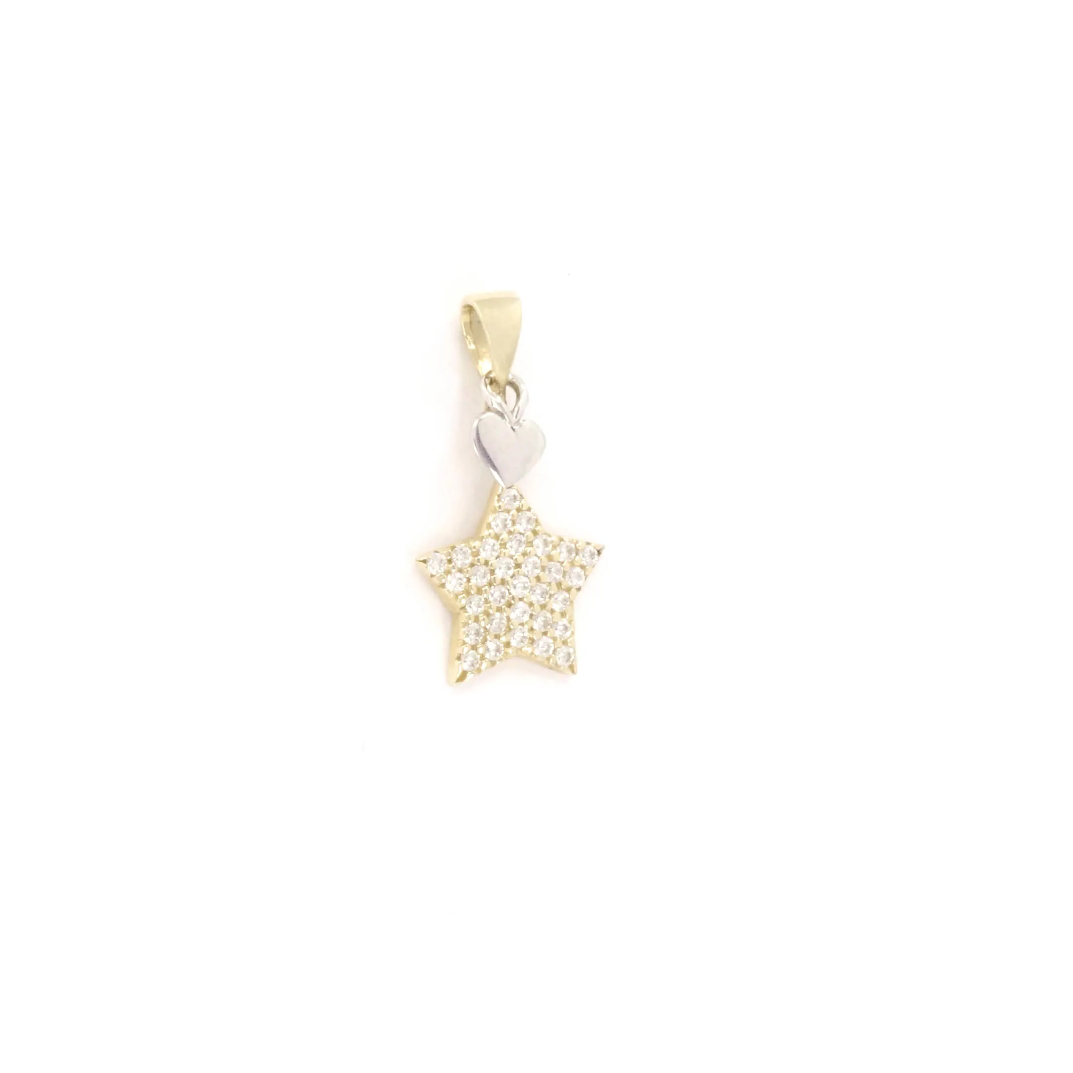 14K yellow gold pendant
