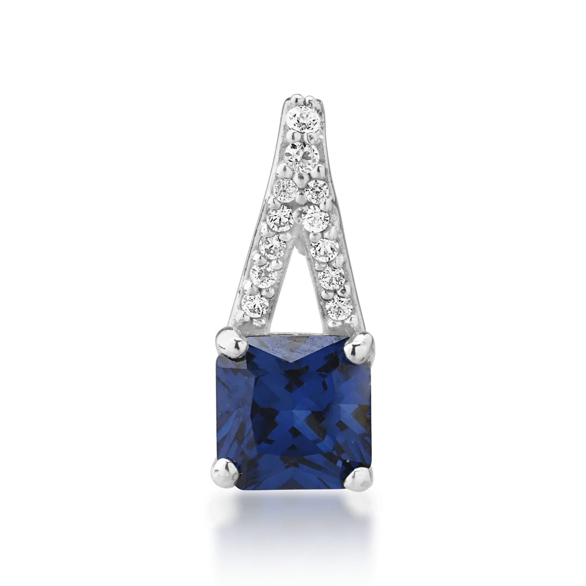 Pandantiv din aur alb