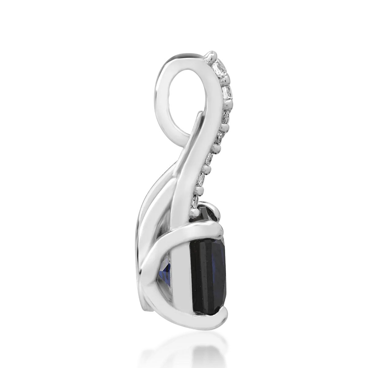 Pandantiv din aur alb