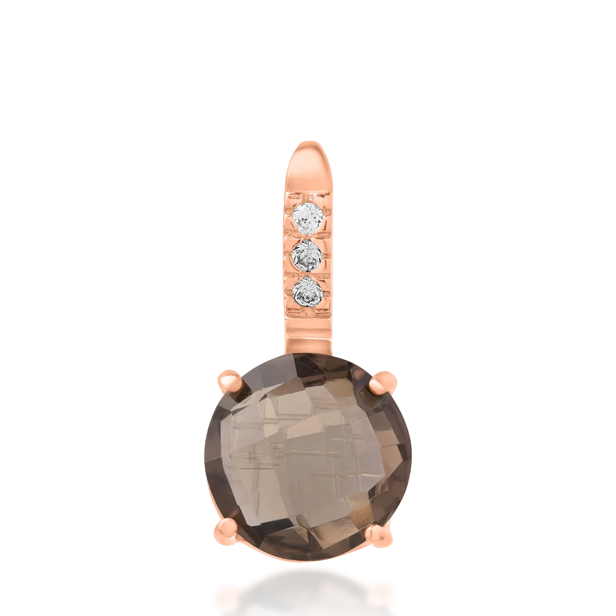 14K rose gold pendant