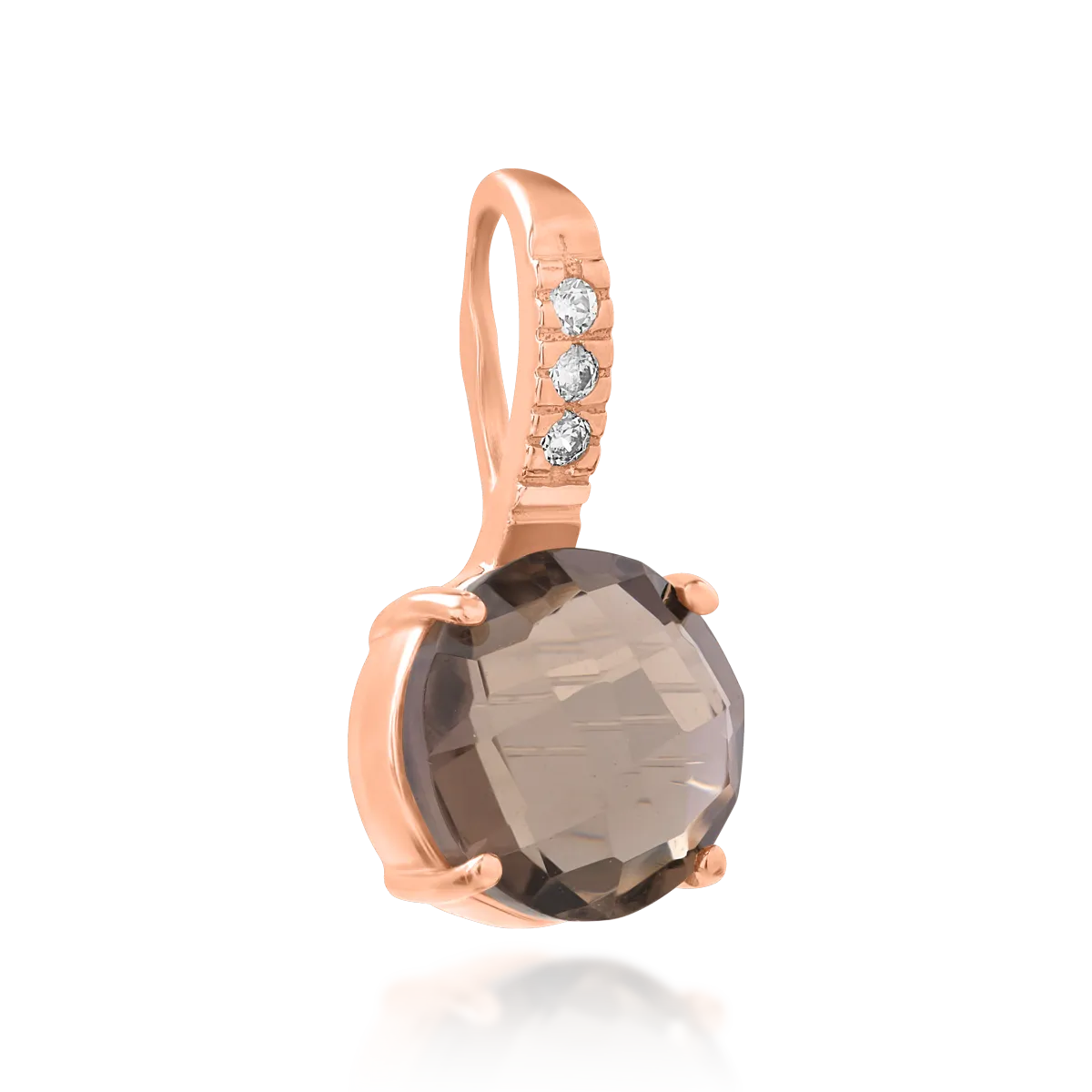 14K rose gold pendant