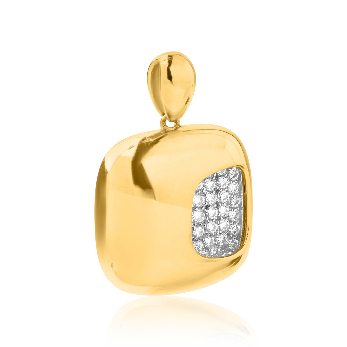 Pandantiv din aur galben de 14K