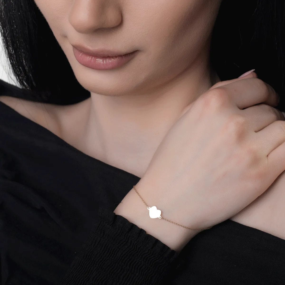 Bransoletka z 14K żółtego złota